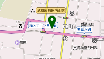 オープンアップの地図画像