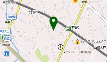 鉄板がくの地図画像