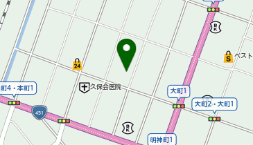 まる牛の地図画像