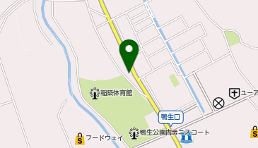 コリアンハウス洪苑 稲築店の地図画像