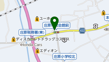 焼肉じねんの地図画像