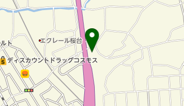 カフェ プラリネの地図画像