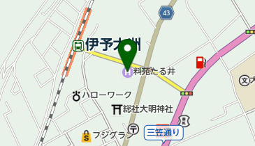 料苑たる井の地図画像