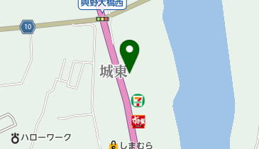 八溝そば街道 そば夢サロン 梁山泊の地図画像