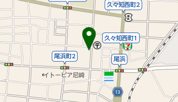 魚々屋の地図画像