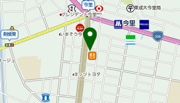 今里酒場 うだ家の地図画像