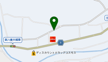 三八松浦の地図画像