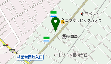 星乃珈琲店 座間店の地図画像