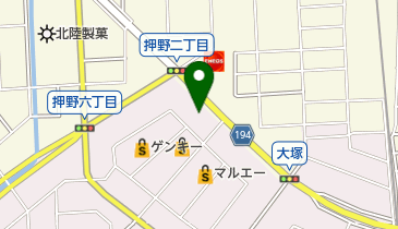 星乃珈琲店 金沢押野店の地図画像