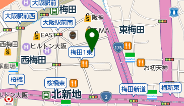 韓国料理 シンガネの地図画像