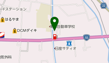 食彩ICHIRYUの地図画像