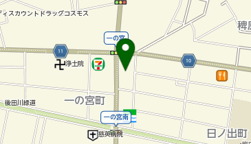 快活CLUB 宮崎一の宮店の地図画像