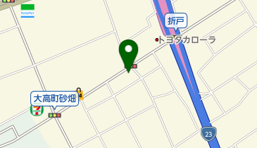 炭火串焼和WAの地図画像