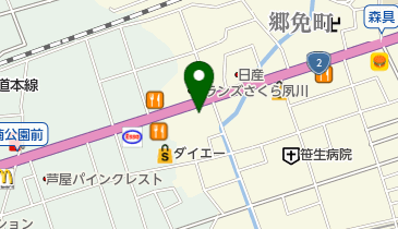 鉄板市場の地図画像