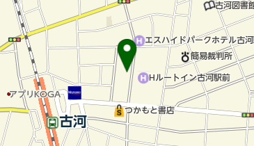 あらが食堂の地図画像