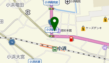 お食事処 はまがわの地図画像