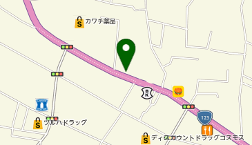 快活CLUB 水戸渡里店の地図画像