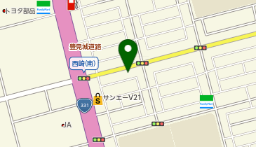 味春の地図画像