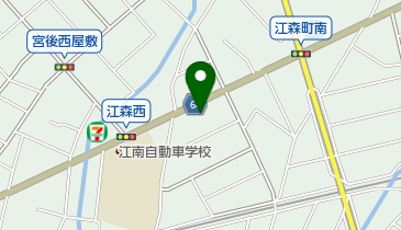 弥次郎平 江南庵の地図画像