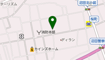 登利平 沼田店の地図画像