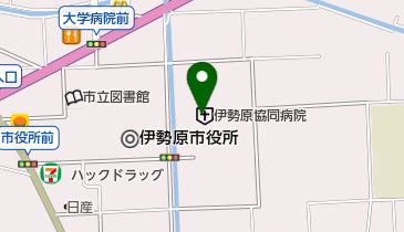 カフェ ド クリエ 伊勢原協同病院の地図画像