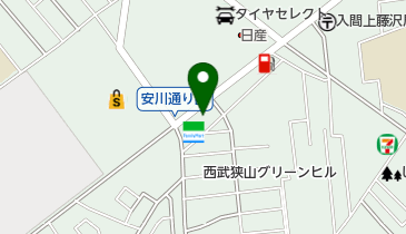 俺の焼肉タイジの地図画像