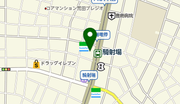 寅 ゙どら 焼肉番長の地図画像