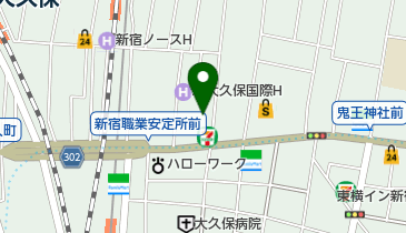 カンホドンチキン678 新宿店の地図画像