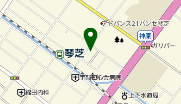 ma-table 宇部の地図画像