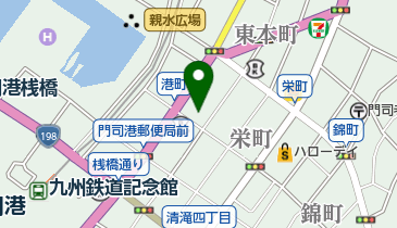 天ぷらのひろの地図画像