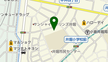 天ぷら はぎの地図画像