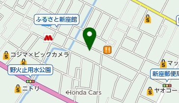 星乃珈琲店 新座店の地図画像