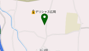 中心屋 有田川店の地図画像