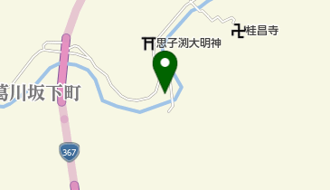 比叡山麓 葛川 蕎麦とCafe Le seul 杢の地図画像