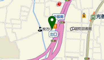 がんてつ 枚方店の地図画像