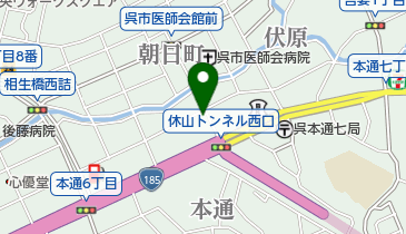 鮮魚 さかいの地図画像