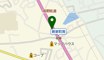 喜楽亭の地図画像