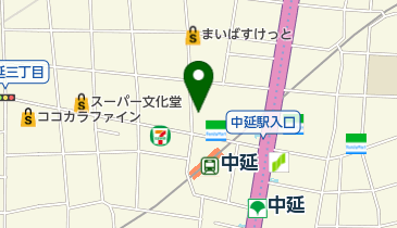 串かつ でんがな 中延店の地図画像