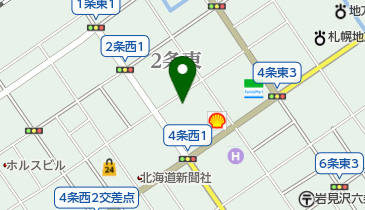 精養軒の地図画像