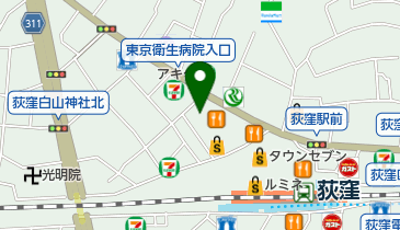 フェリスの地図画像