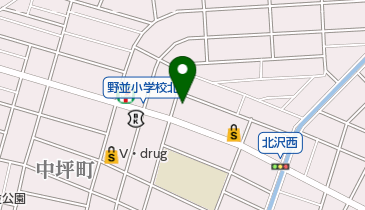 支留比亜珈琲 野並店の地図画像