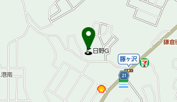 日野ゴルフセンター 喫茶ルームの地図画像