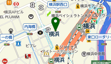 タカノフルーツパーラー 横浜高島屋店の地図画像