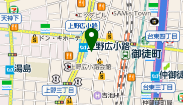 喫茶トリコロール  松坂屋上野店の地図画像