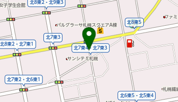 中華厨房 しのあの地図画像
