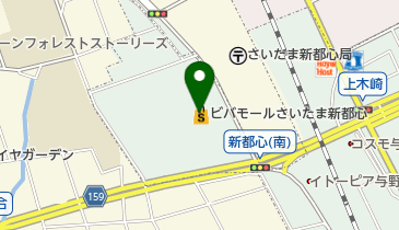 珈琲館 ビバモールさいたま新都心店の地図画像