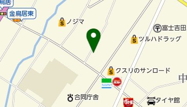 和 Dining 月のほとりの地図画像