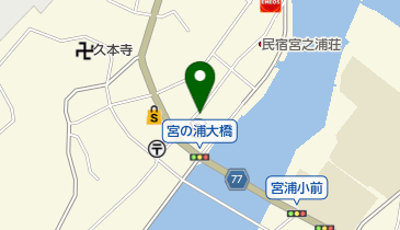 地魚料理 若大将の地図画像