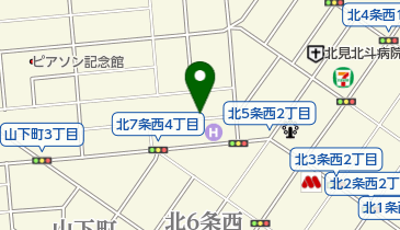 割烹石崎の地図画像