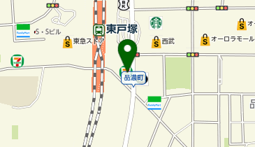 快活CLUB 東戸塚駅前店の地図画像